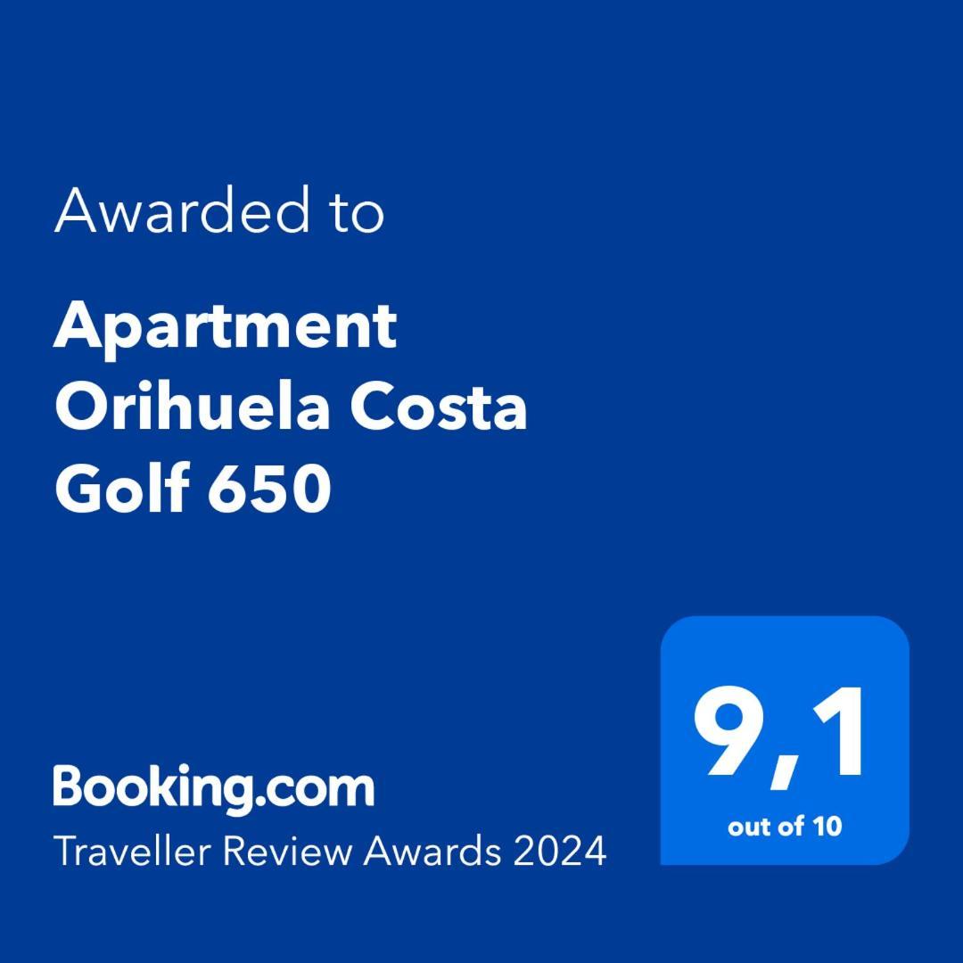 Apartment Orihuela Costa Golf 650 Los Dolses 외부 사진